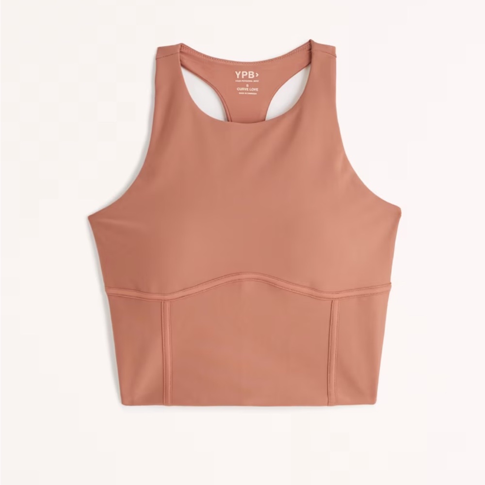 Abercrombie and Fitch YPB High Neck Corset Slim Tank